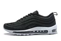 hommes casual chaussures nike air max 97 lx crystal black